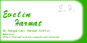 evelin harmat business card